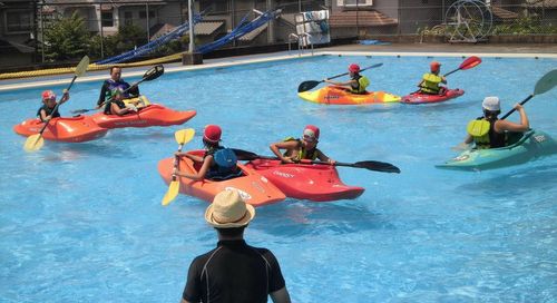 夏休みカヌー体験会